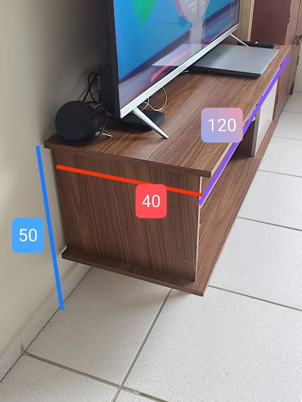 Estante rack para TV - Foto 4