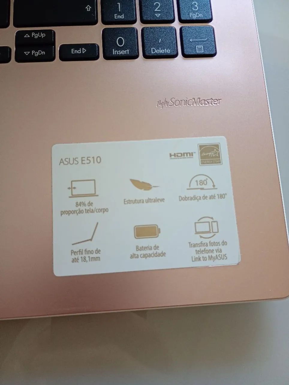 Notebook ASUS Intel Celeron 128 GB 4 GB de RAM 15 polegadas com Pacote Office  - Foto 5