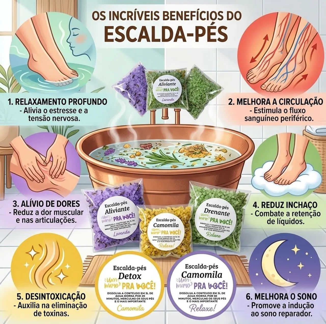 Escalda pés, vendemos no atacado - Foto 4