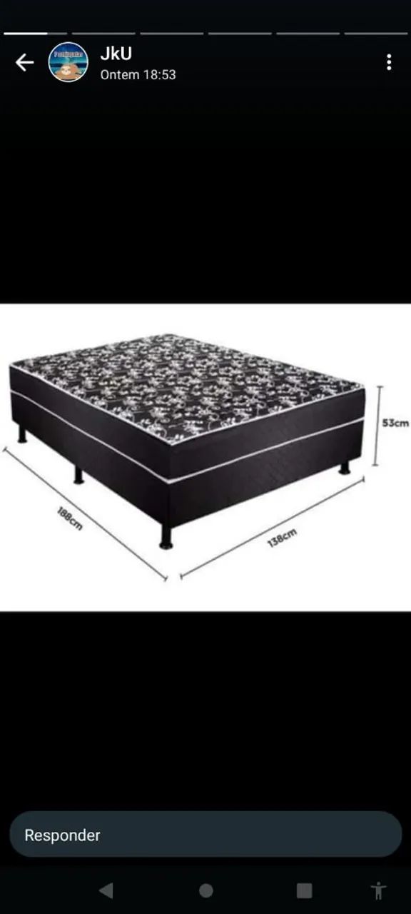 Cama de Casal e Solteiro Completa - Foto 4