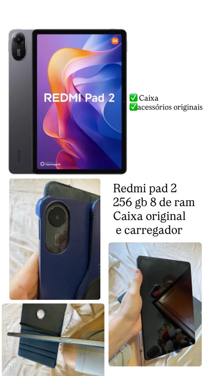 Redmi pad 2 seminovo 4 meses de uso  - Foto 2