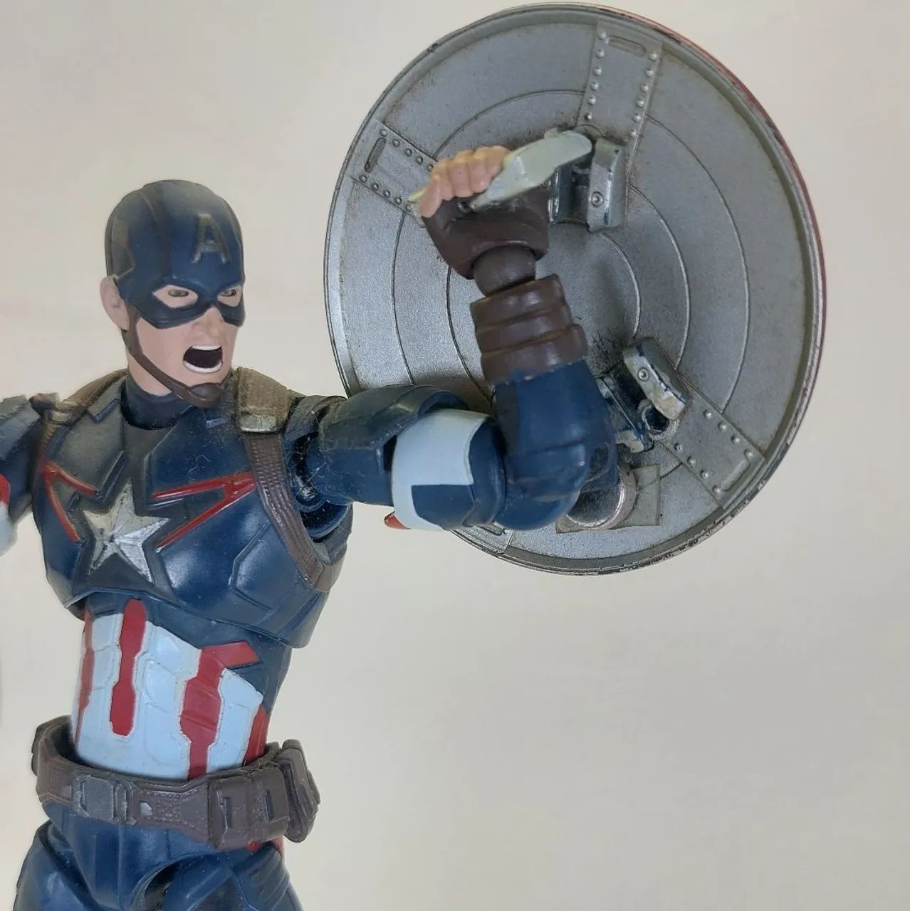 Capitão América (MCU) - ShFiguarts [Original] + Head custom - Foto 4