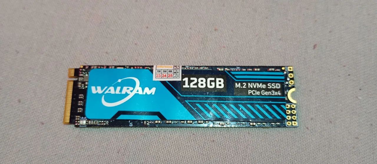 SSD 128GB.