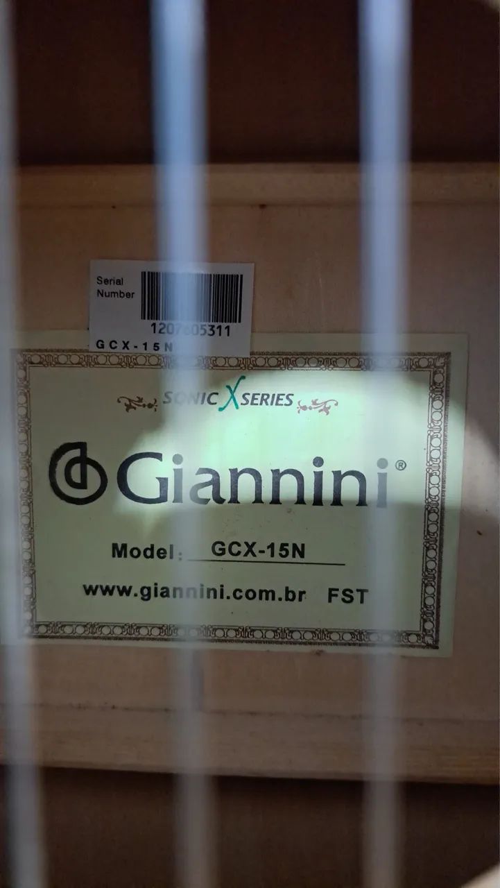 Violão Giannini Modelo GCX-15N - Foto 2