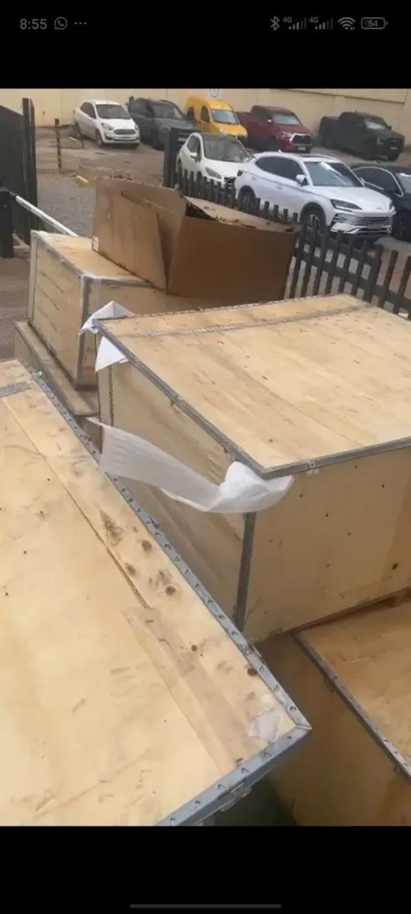 Caixas grandes de madeira  todas 180 + entrega nas proximidades  - Foto 3
