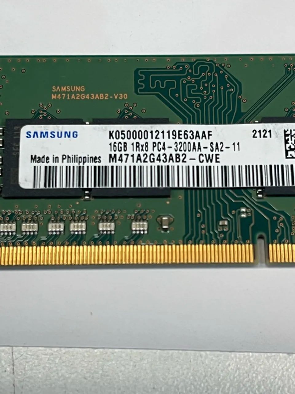 Memória ram DDR4 16gb notebook