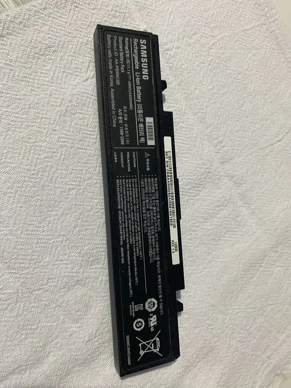 Bateria para notebook Samsung 55.00 reais  - Foto 4