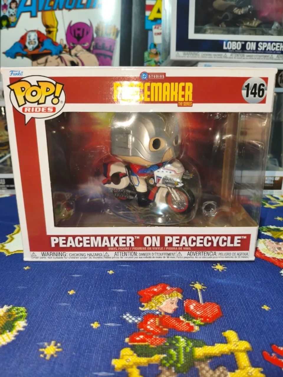 Funko Pop! Television: Rides Dc Comics Peacemaker On Peacecycle #146 - Foto 2