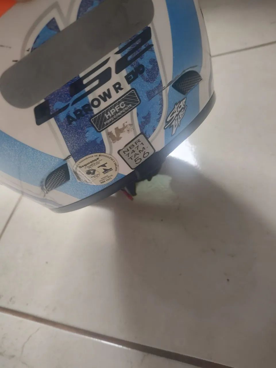Capacete LS2 Arrow R evo HPFC número 56  - Foto 5