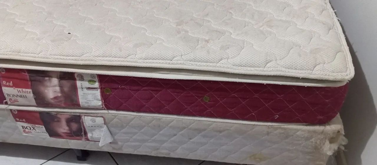 Vendo cama de solteiro box - Foto 2