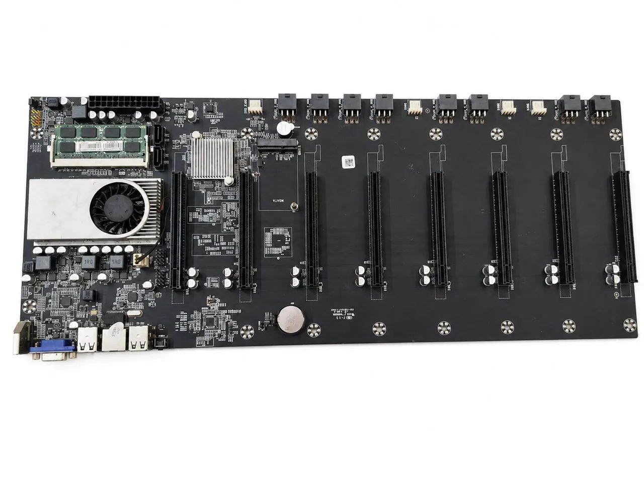 Placa mãe para numeração de criptomoedas 137