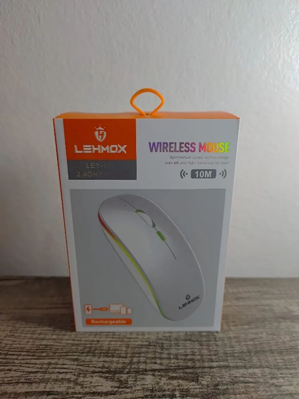 Mouse Sem Fio Recarregável Lehmox LEY-181 - Dual Mode (Bluetooth + 2.4GHz) - Foto 4