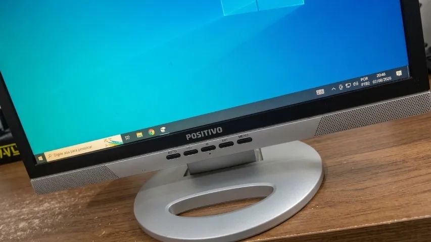 Monitor Positivo 19" - Acompanha Teclado e Mouse  - Foto 2