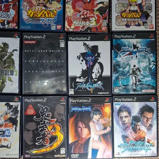 JOGOS ORIGINAIS JAPONESES DE PLAYSTATION 2 - PS2 - Jogos de Vídeo