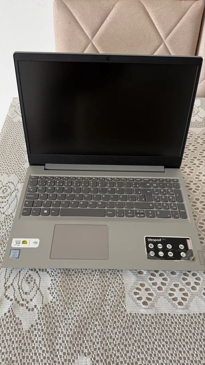 Notebook Lenovo IdeaPad S145 - Core i3 / Tela Antirreflexo - Ótimo Estado