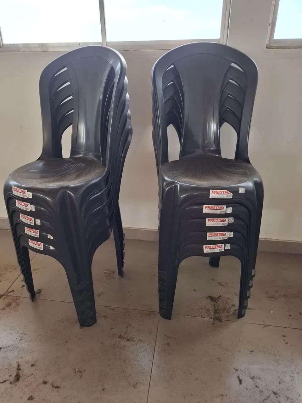 Conjunto 10 cadeiras novo