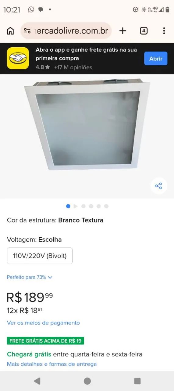 Plafon para teto de gesso  - Foto 4