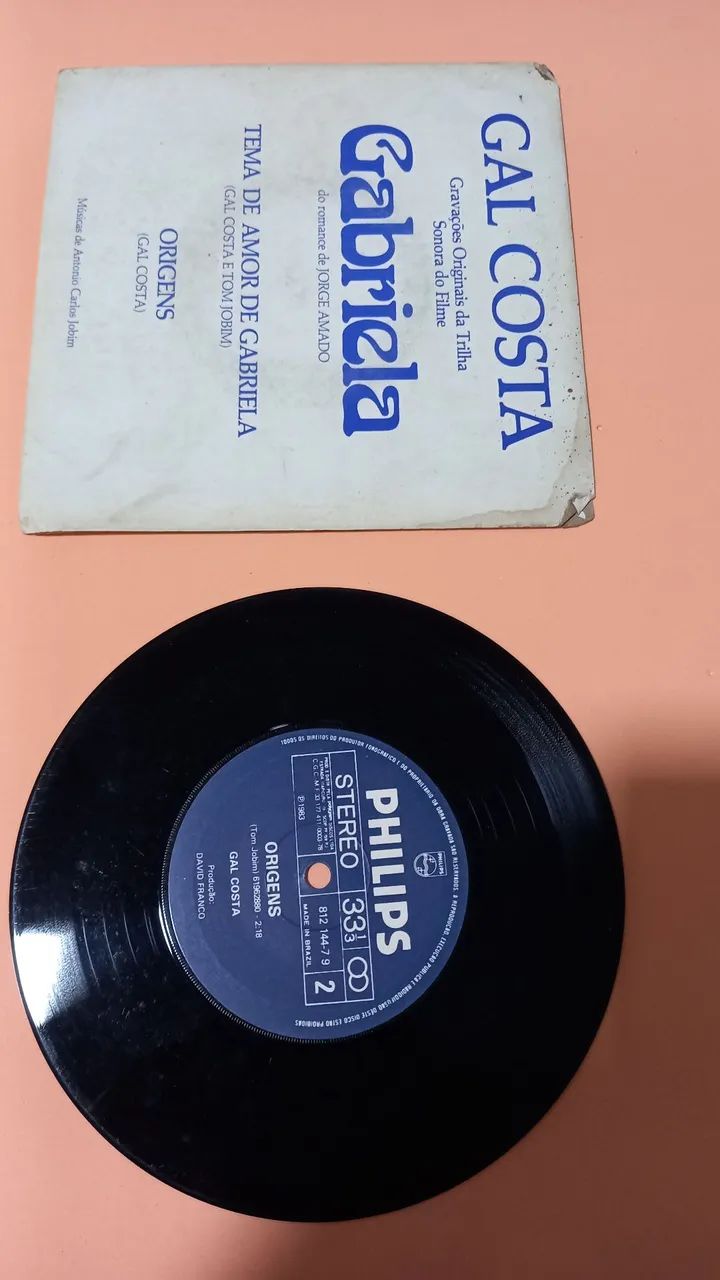 Vinil de 7 polegadas raridade (cerca de 17-18 cm de diâmetro). - Foto 4
