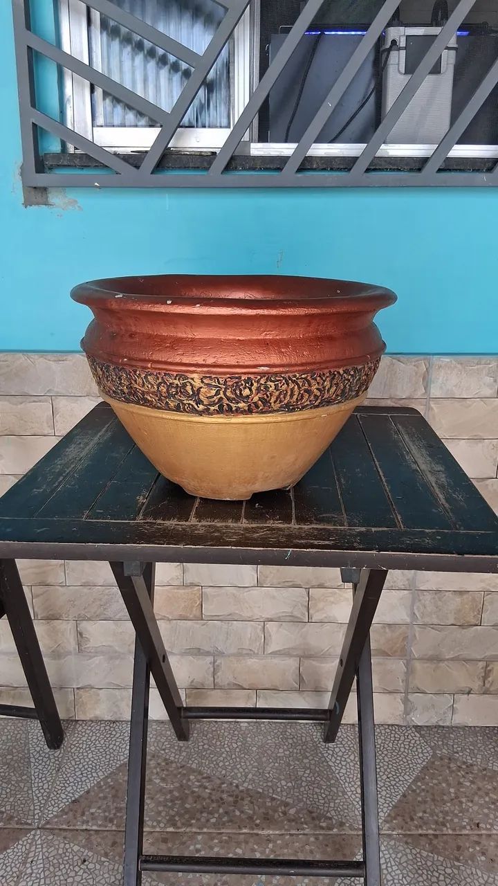 Vendo vaso de cimento - Foto 2