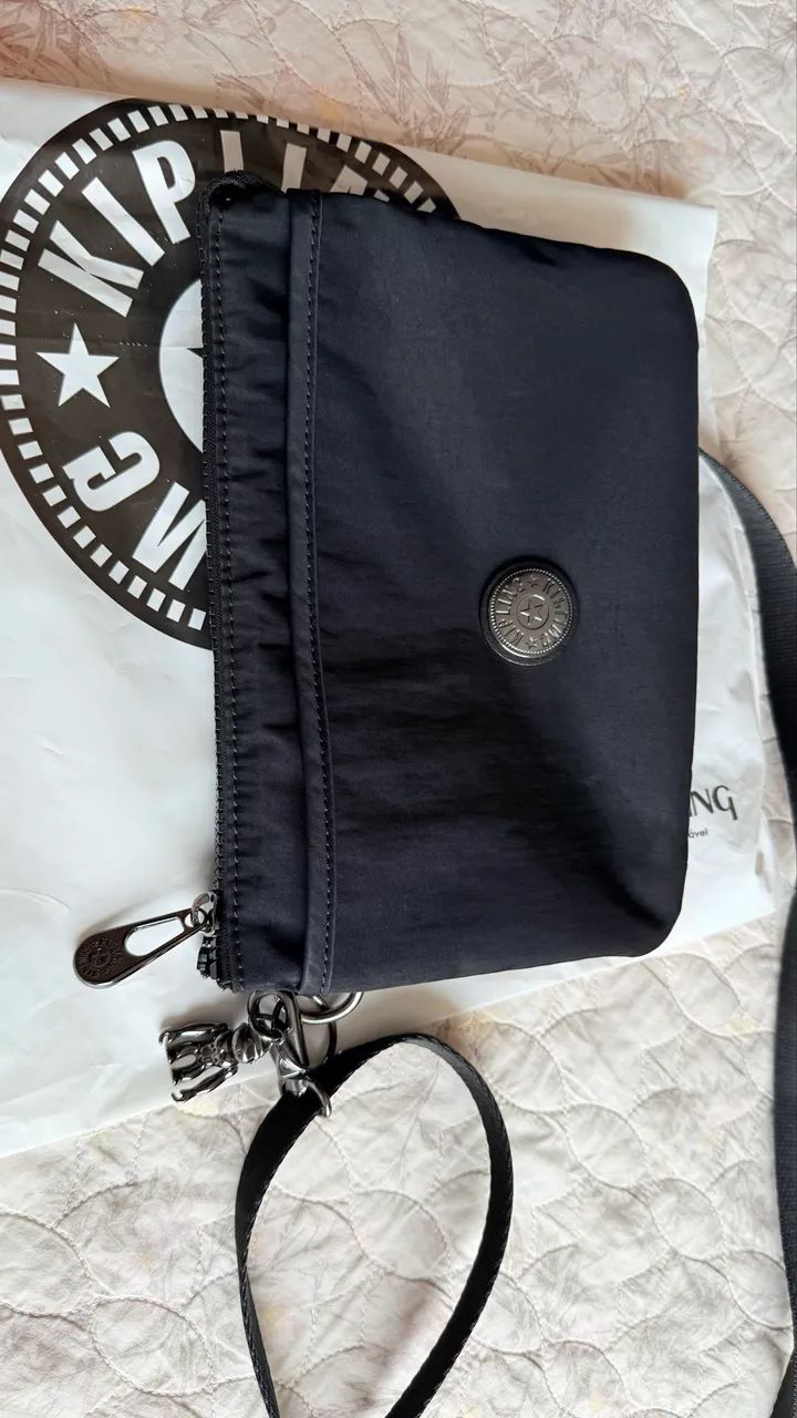 Bolsa Kipling muito nova de coleção  - Foto 5