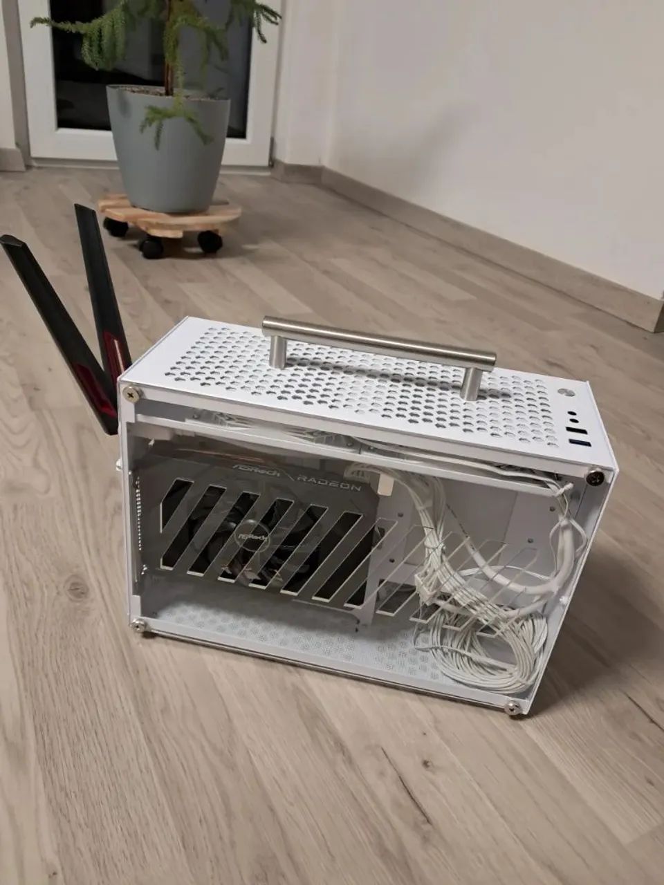 Gabinete mini itx t60 metalfish