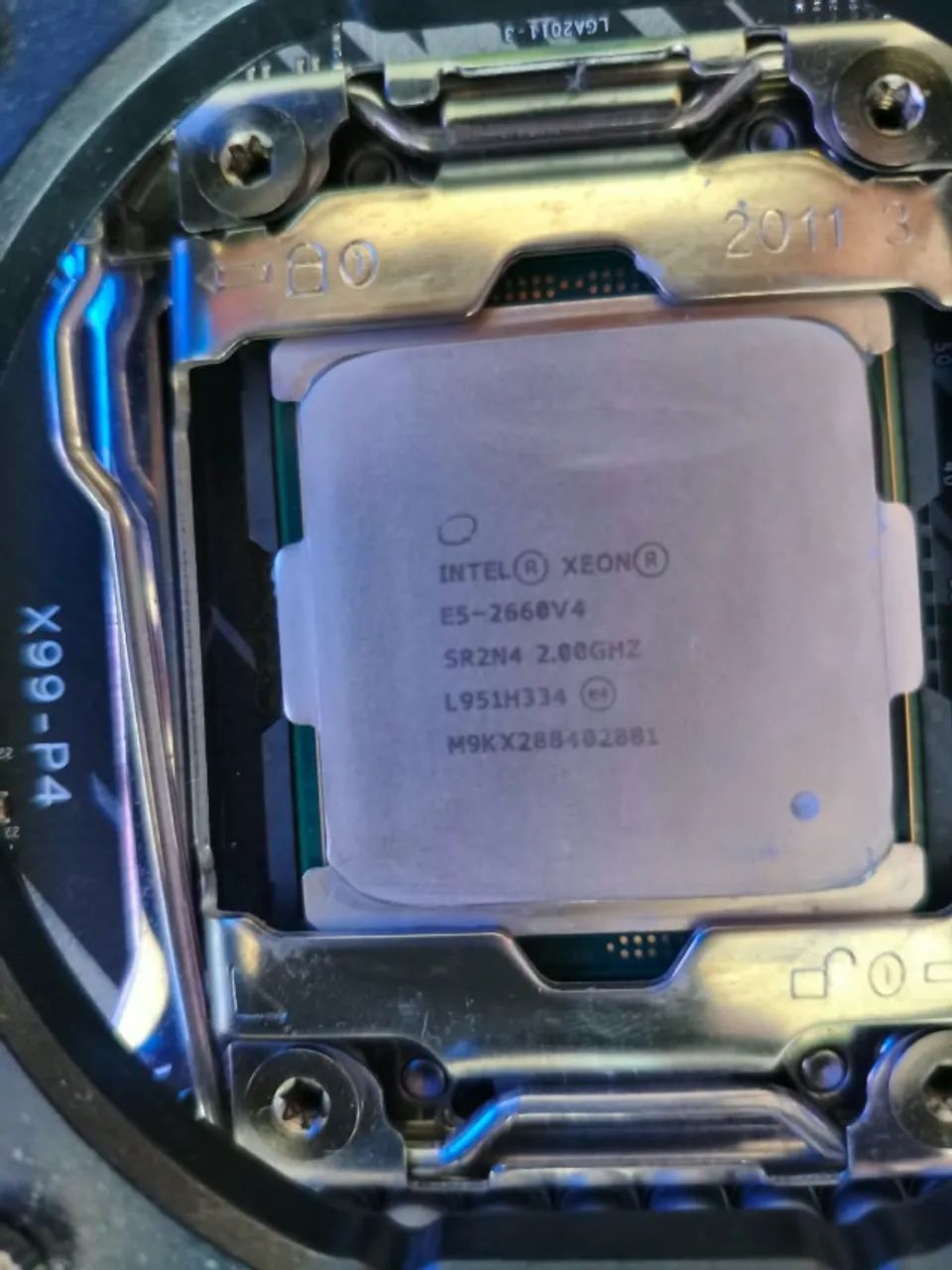 Placa mãe X99 P4 + Xeon 2660v4