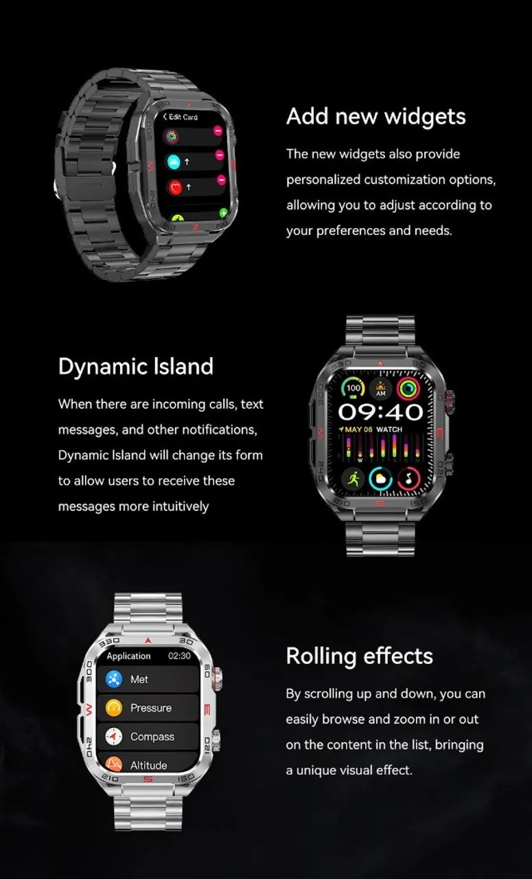 SMARTWATCH JSYS M60 PRO - NOVO | TESTADO | NA CAIXA