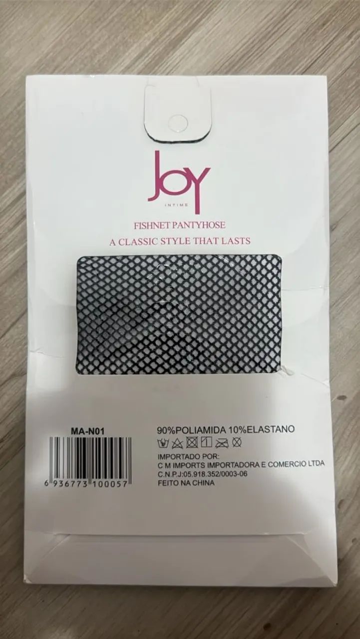 Meia calça arrastão preta nova  - Foto 2