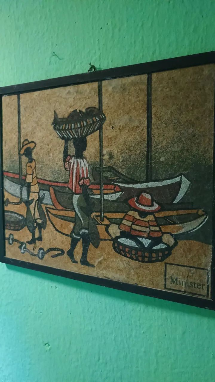 Quadro Antigo Minister - Foto 3