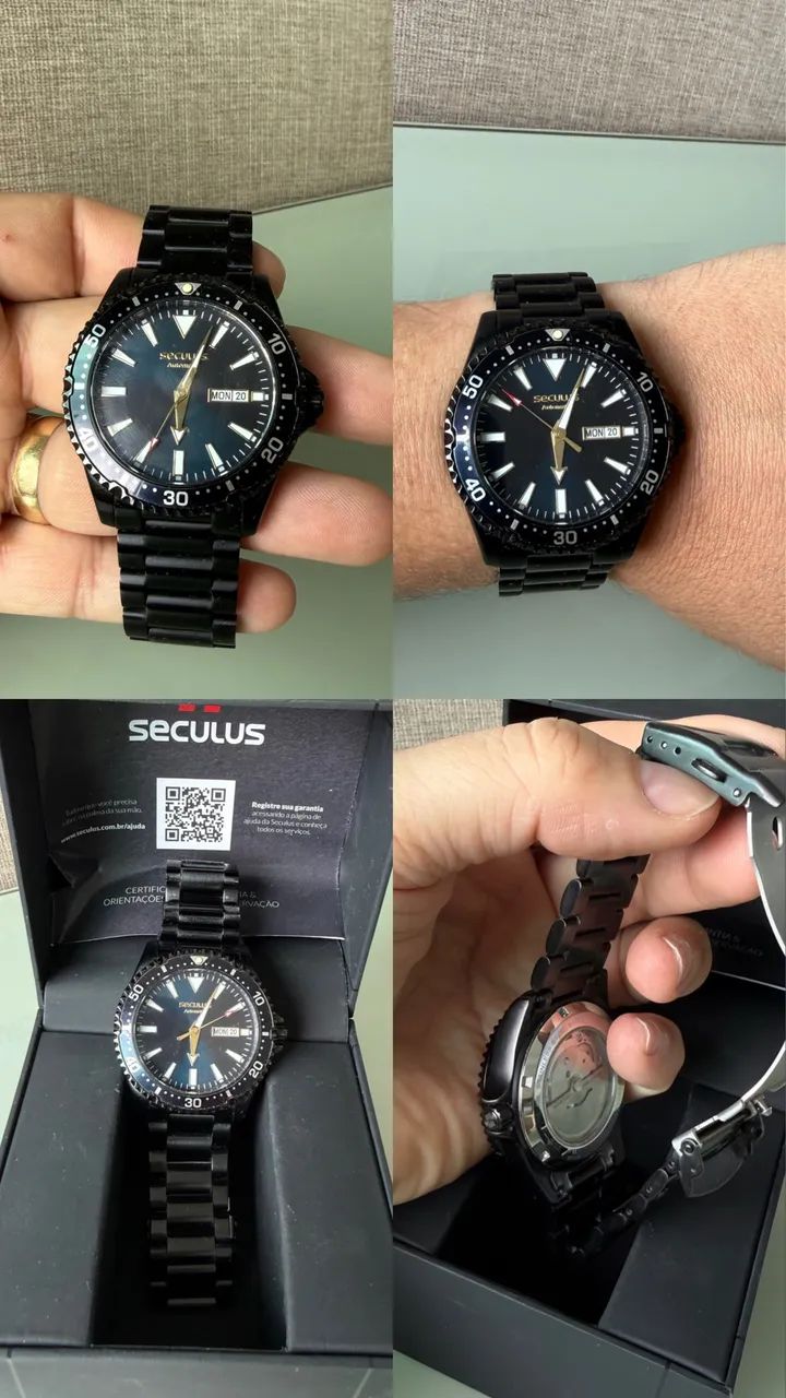 Relógio seculus automático  - Foto 3