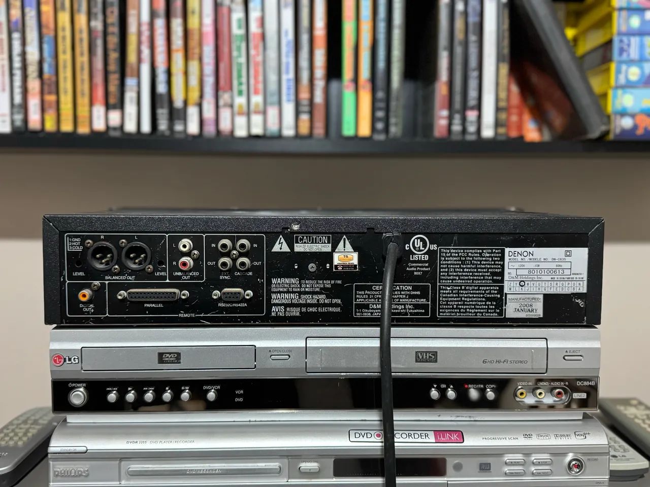CD PLAYER DENON DN-C635 PROFISSIONAL, TOCA CD - Foto 5