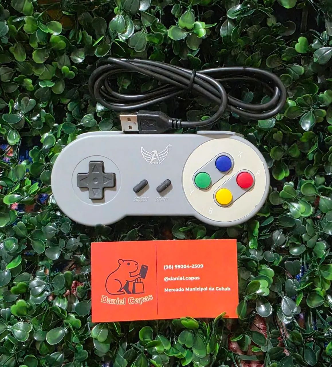 Controle USB Estilo Retrô 