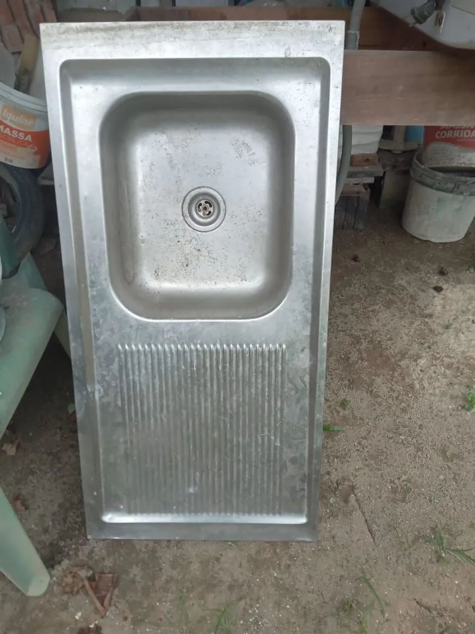 Used Stainless Steel Sink