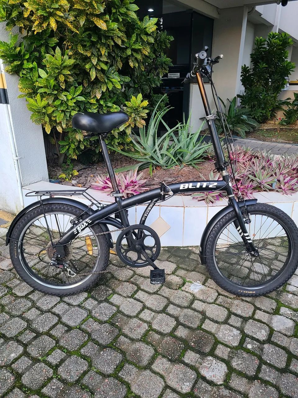 Bicicleta dobrável Blitz 6 marchas