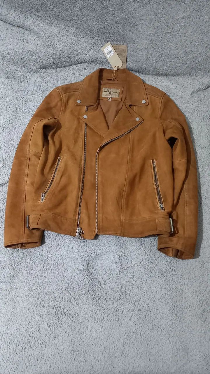 Jaqueta de Couro Wilsons Suede Riders - Foto 2