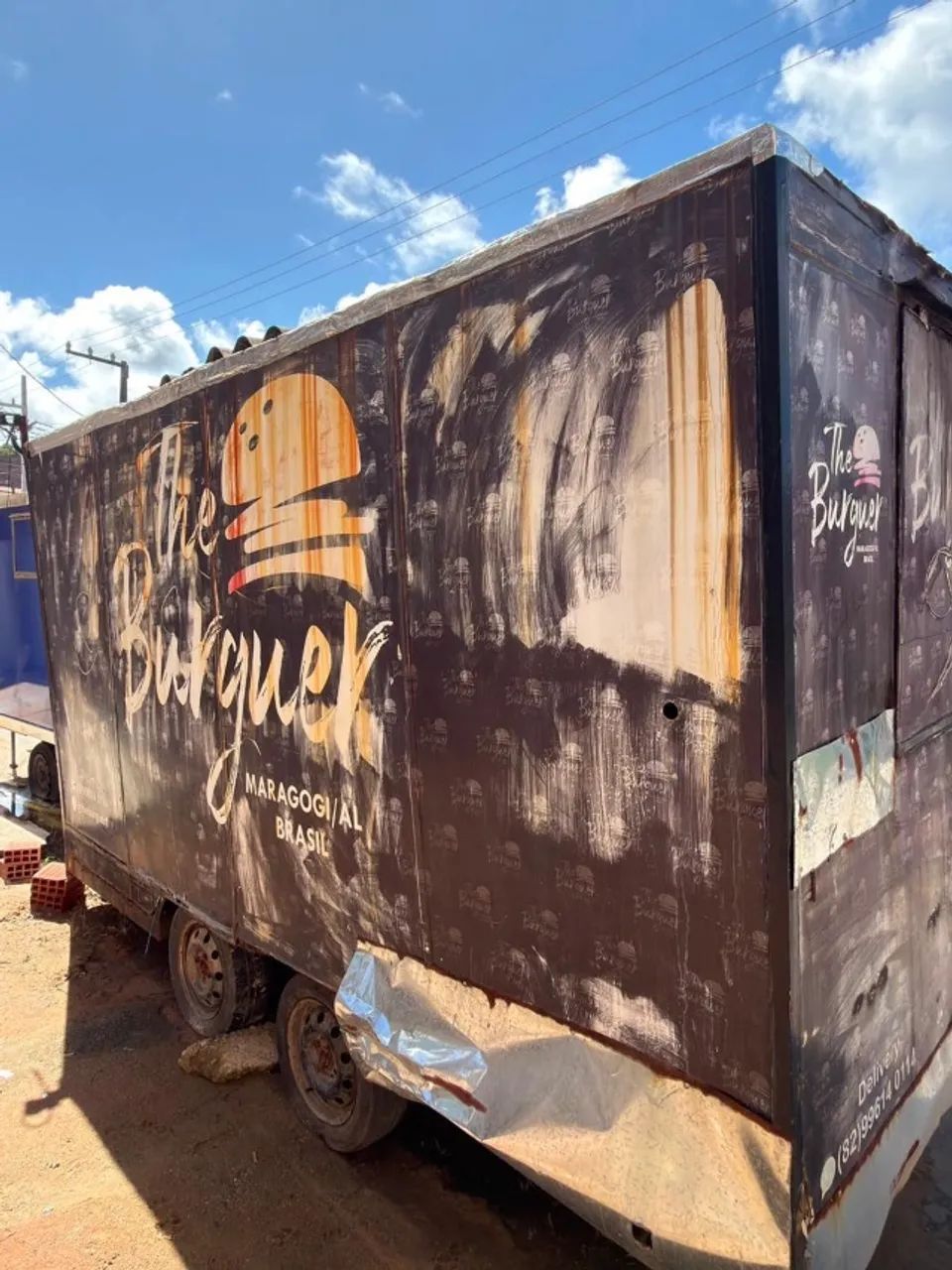Trailer Comercial Food Truck 4x2 - Hamburger, lanches 