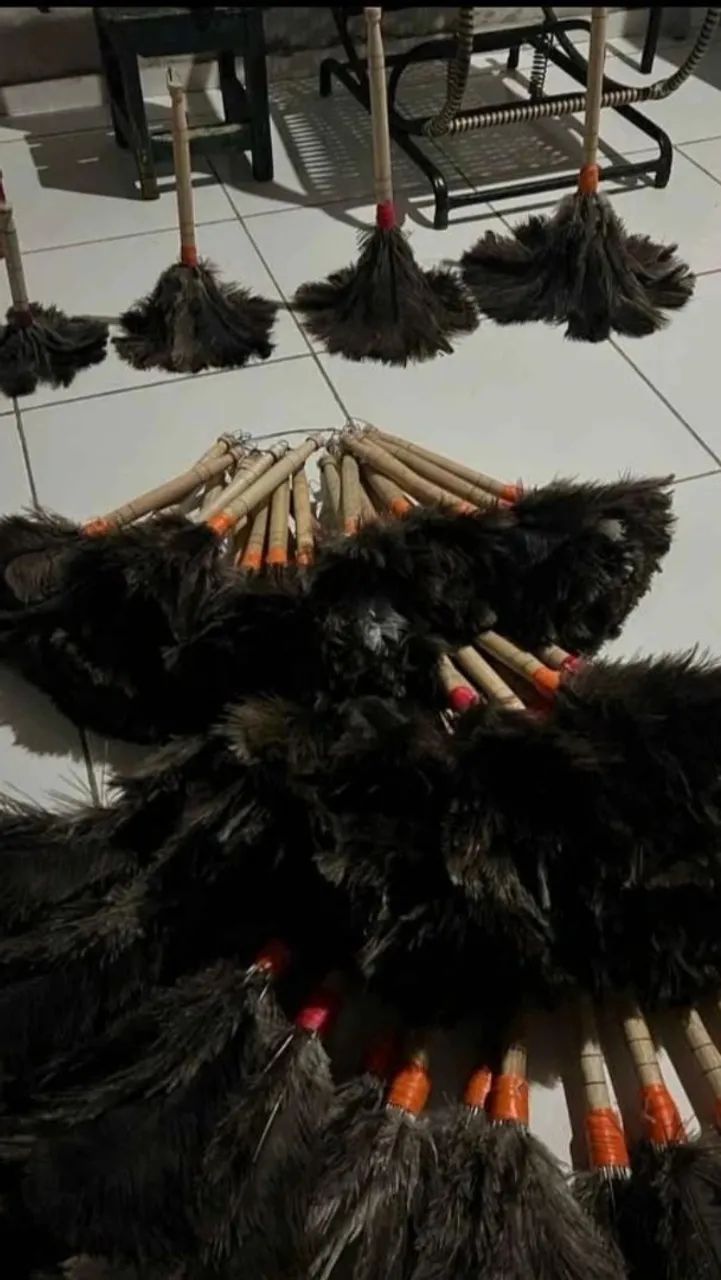 Espanador de pena de avestruz  - Foto 2