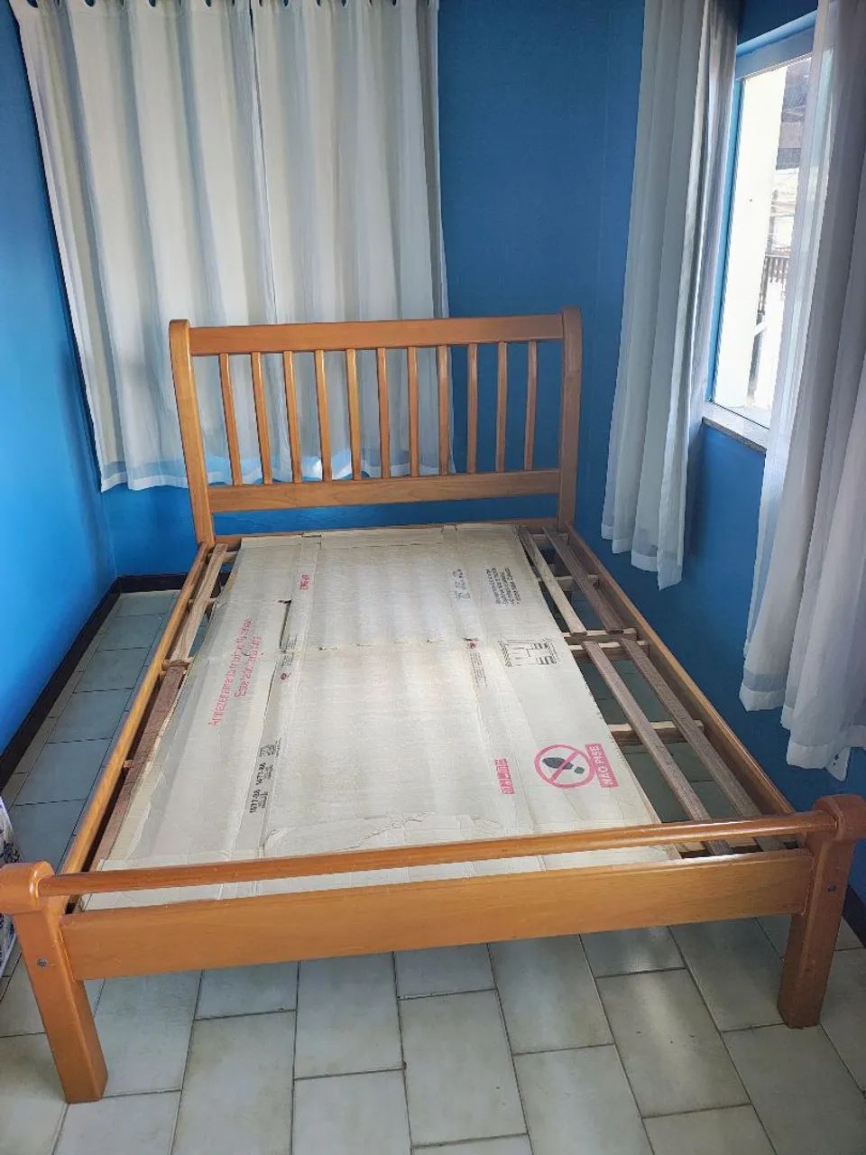 Cama de Casal Madeira Maciça - Foto 5