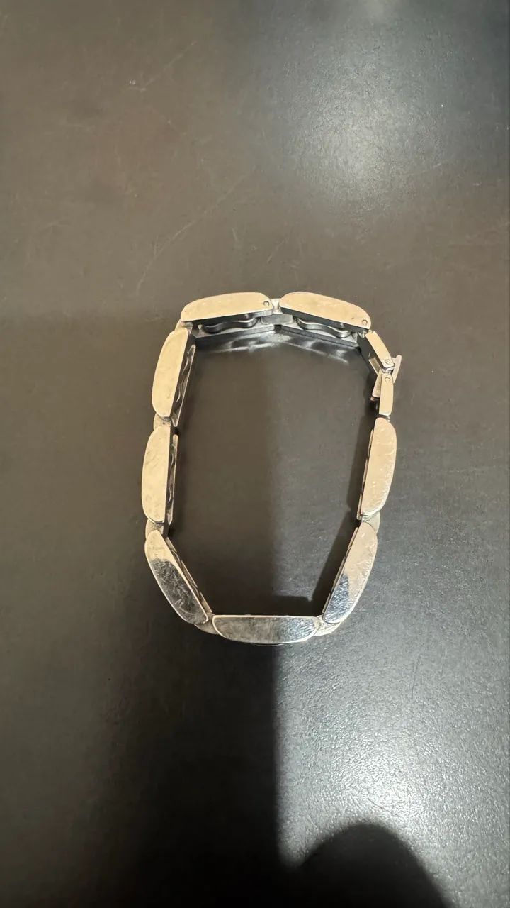 Pulseira de aço inoxidável Estilo Grego  - Foto 3