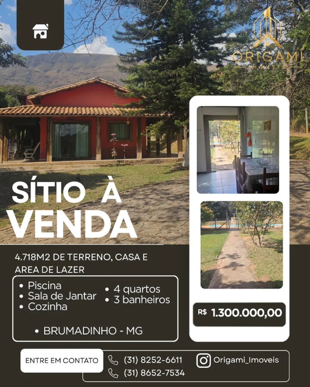 Sitio terreno, casa, lazer 4.718M2