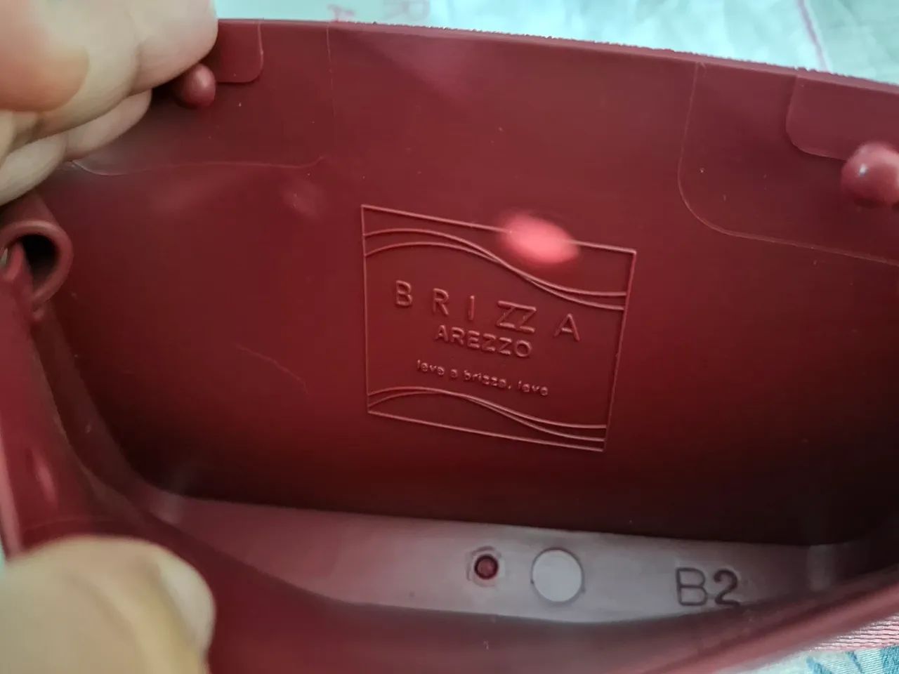Bolsa Clutch Brizza Arezzo - Foto 3