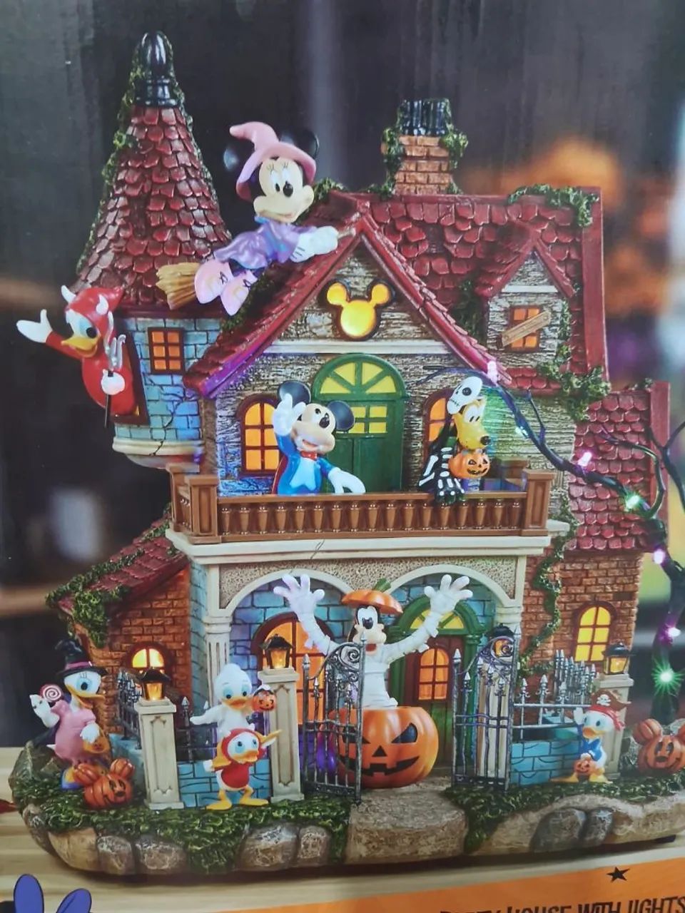 Casa Mickey halloween importada Usa, com som e luzes nova! - Foto 2