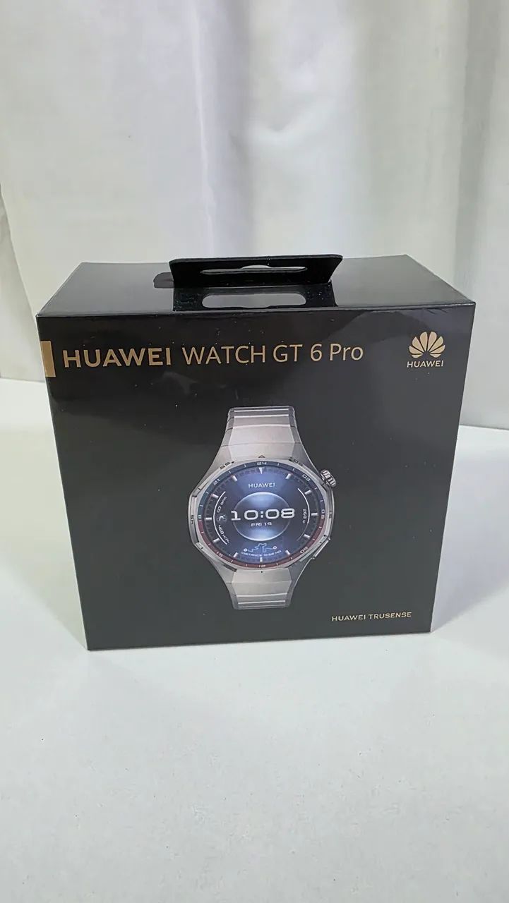 Smartwatch Huawei GT 6 pro caixa e pulseira 100% Titanium