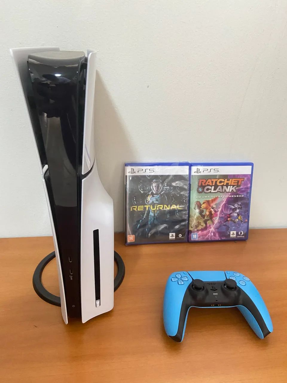 Ps5 slim 1 TB com leitor de disco - Foto 3