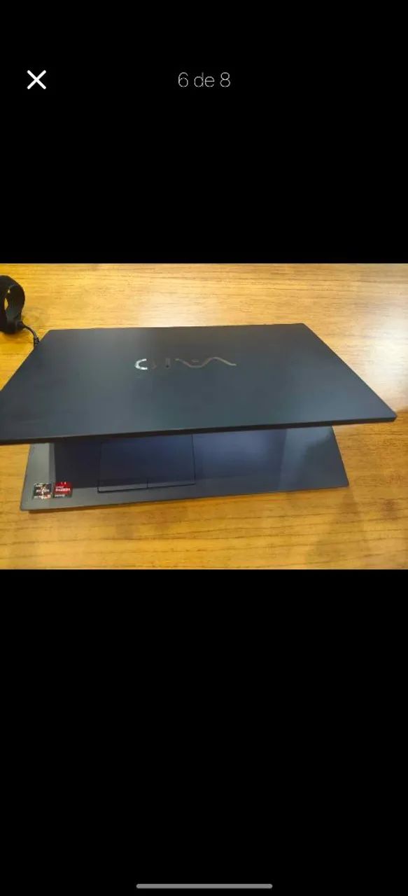 Vendo Notebook Vaio Fe16 AMD Ryzen5 16gb de Ram e 512 de memória interna.  - Foto 2