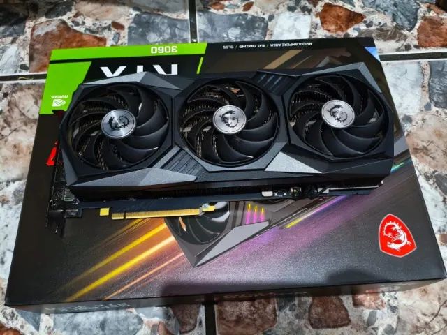 Placa de video RTX 3060 12Gb