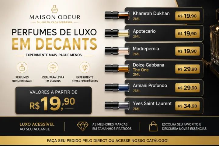 Perfumes de 2ML -  Oferta!