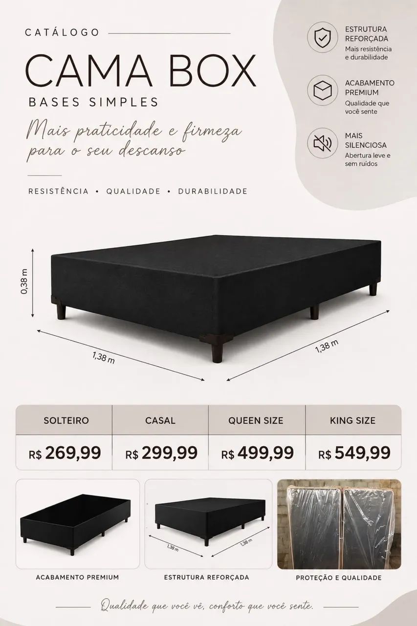 Camas box e cabeceiras  - Foto 5