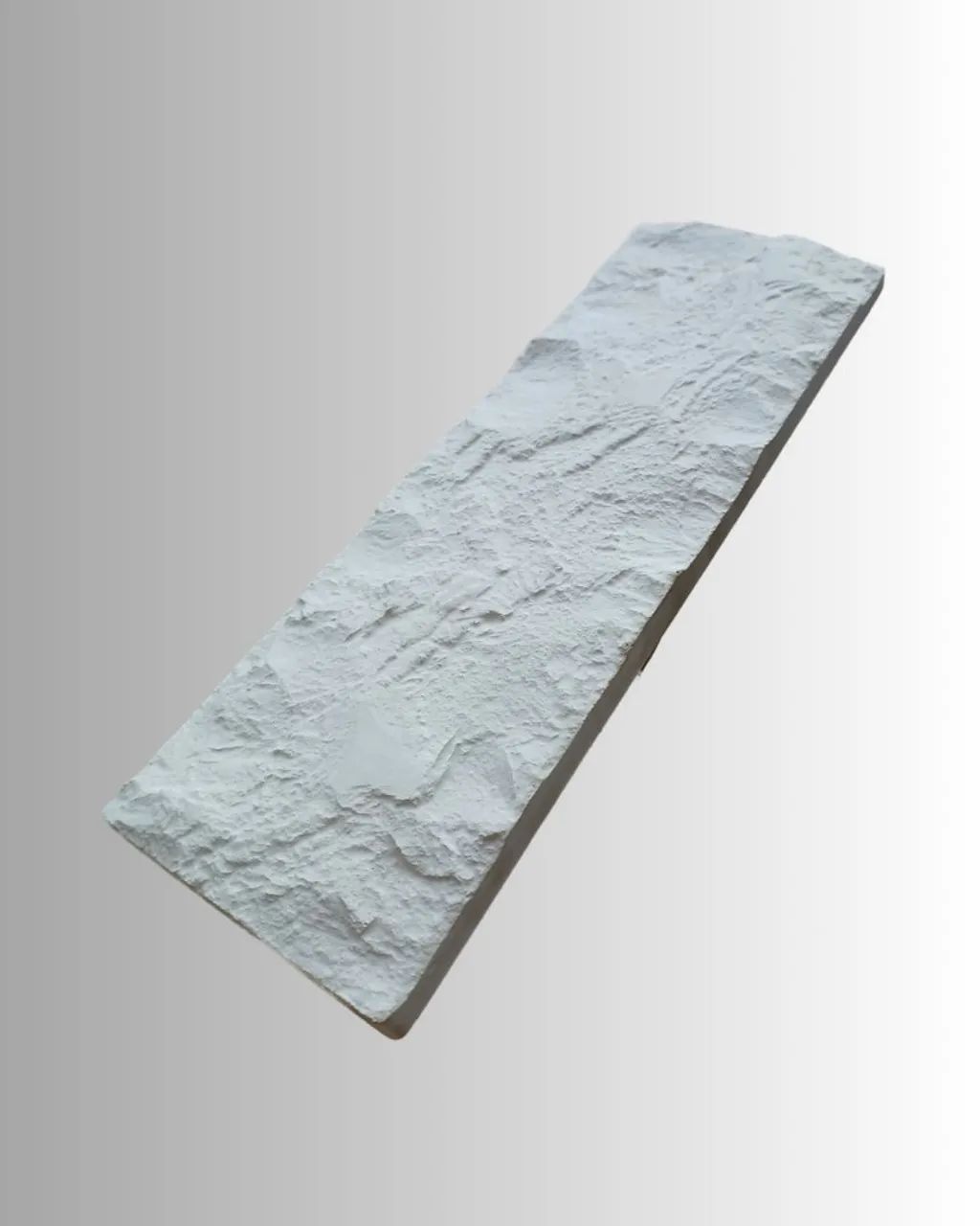 Travertino Rockface Branco Premium / Revestimento tipo pedra e mármore para fachadas - Foto 3