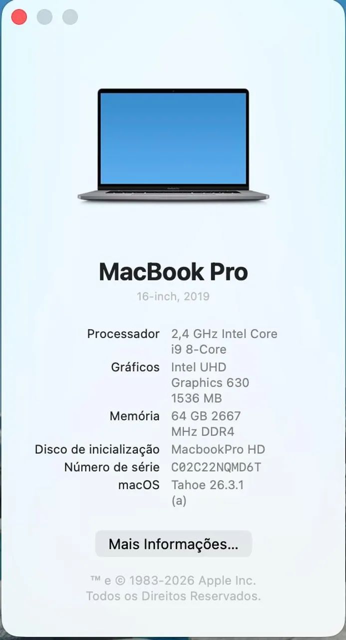 MacBook Pro 16インチCore i9 / 64GB 1TB MacBook Pro 16